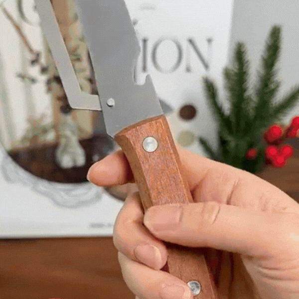 Zero Snag Wooden Peeler for Kitchen Tool