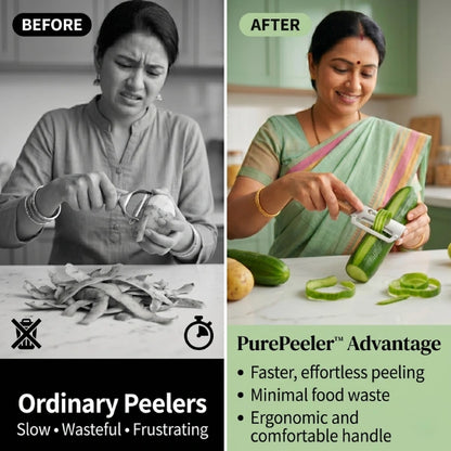 Zero Snag Wooden Peeler for Kitchen Tool