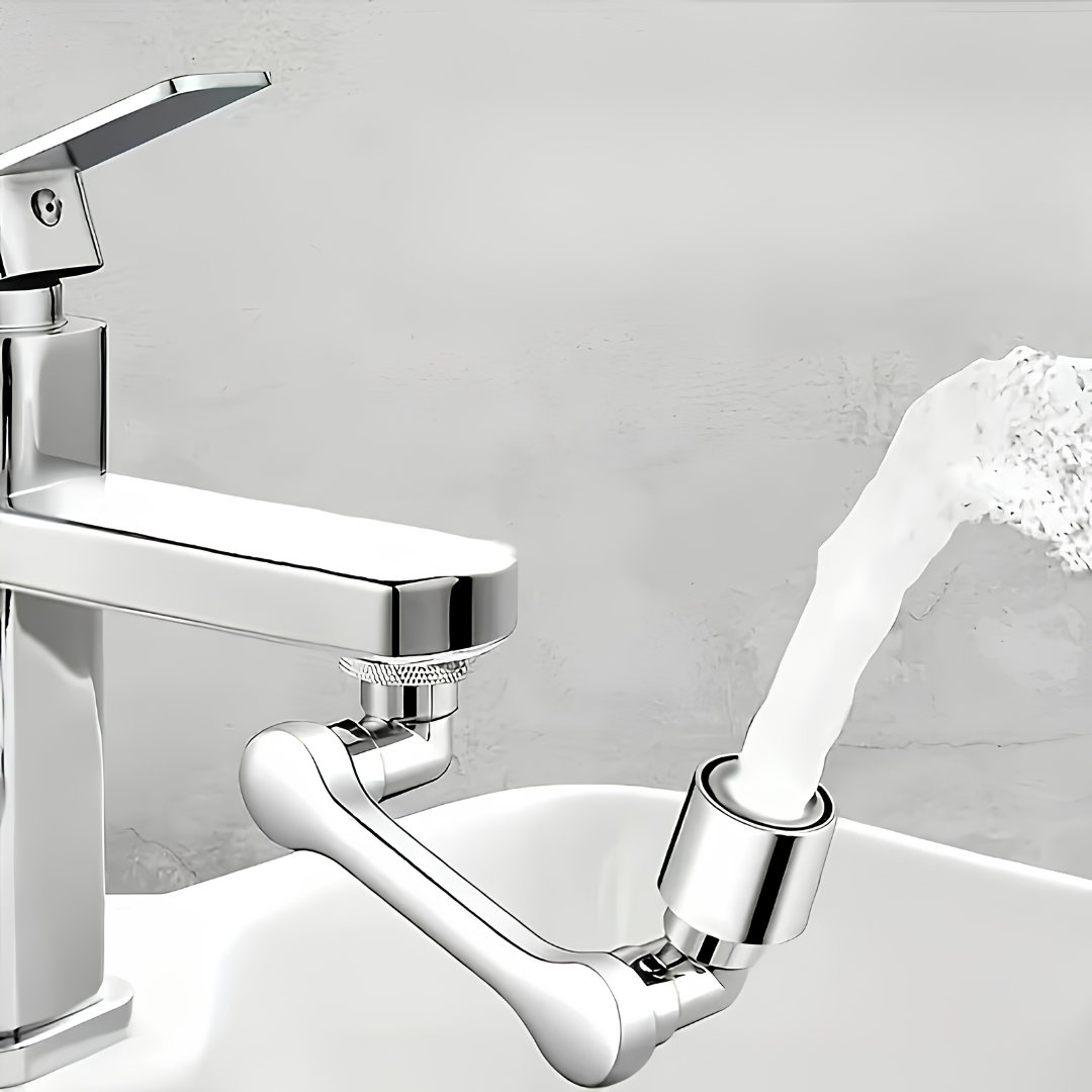 Rotating Faucet/Tap Extender | Stainless Steel | 360° rotation