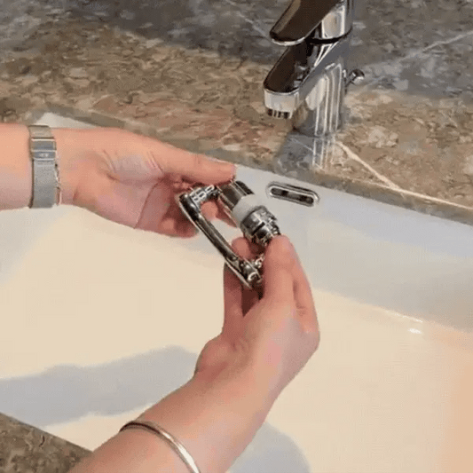 Rotating Faucet/Tap Extender | Stainless Steel | 360° rotation