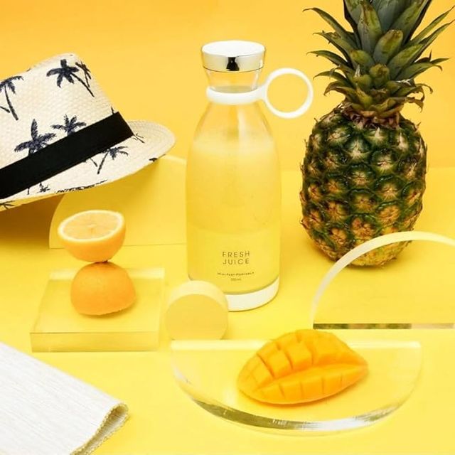 Electric Portable Mini Juicer Bottle | Wireless Personal Size Juicer Blender